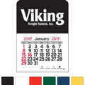 Vinyl Adhesive Mini Stick Calendar w/ Rectangle Header